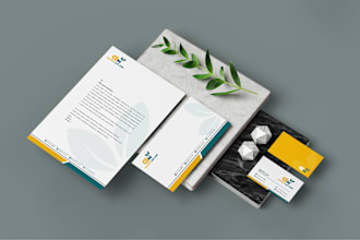design your business card, letterhead, invoice and branded stationery items