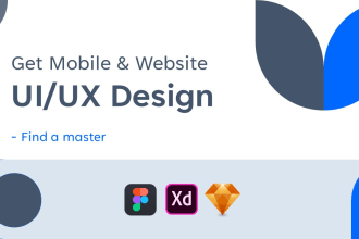 do pro UX design for your website, android and ios apps
