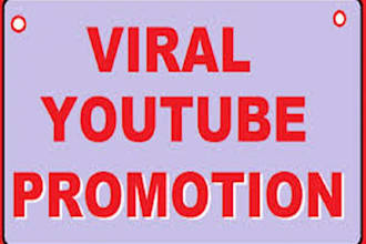 do organic youtube video promotion viral marketing