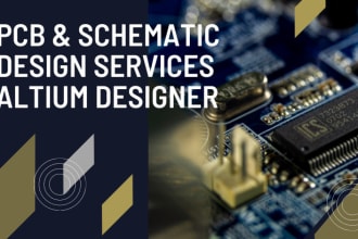 design quality pcb, schematic, geber and bom list