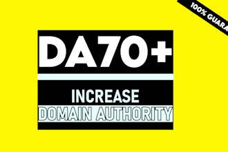 increase moz da 70 in 10 days