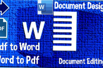 create, edit, format, design, ms word documents