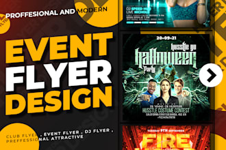 design event flyer for you next event