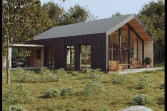 create sketchup 3d models with lumion renders fastly
