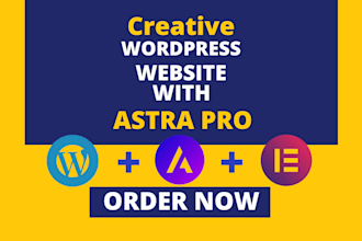 make an amazing and unique website with astra theme