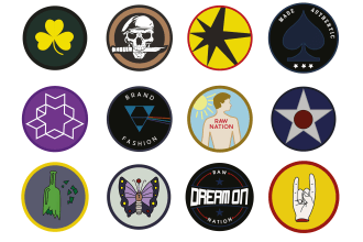 do logo, badge, sticker, label, patches design asap