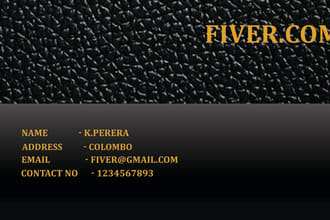 design business card for you