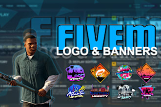 design a fivem server logo and banner