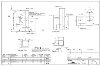 create steel nc and dxf fabrication files
