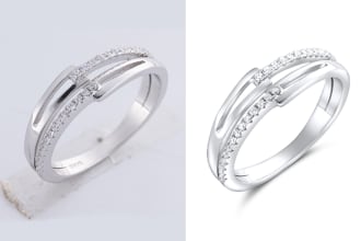 do high quality jewelry retouching in fast delivery