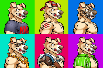 draw cool nft traits and character