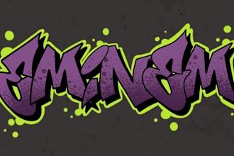 make graffiti font for your name or brand
