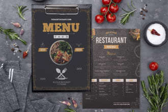 do restaurant menu design food menu digital menu board