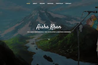 create a basic website for you