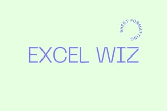 clean up your excel files