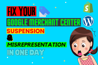 fix google merchant center suspension