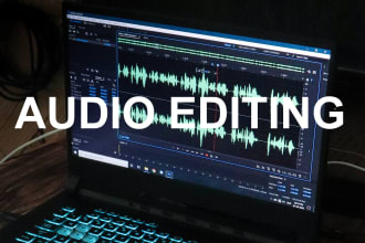 clean up, edit, convert and fix your audio