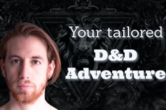 write a dungeons and dragons adventure for you