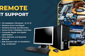 troubleshoot, repair windows pc, computer, laptop remotely