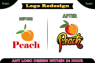 redesign or update your logo creatively