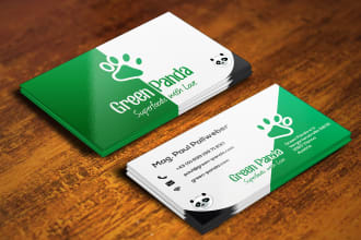 design professional business card and stationery
