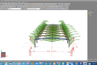 do structural work on staad pro, etabs, spass gass
