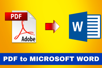 convert PDF file to word