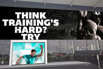 design attractive shop front, window graphics and signage design