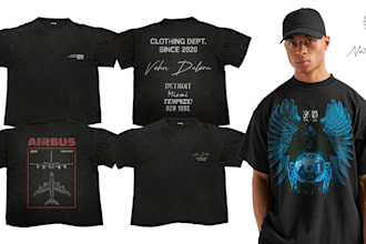 design a streetwear collection or merch for your brand
