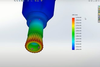 do finite element analysis fea on ansys and solidworks