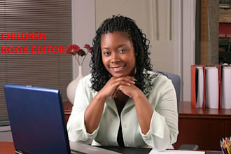 be your children book editor and proofreader