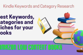 keywords and category research for KDP ebooks
