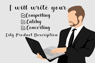 write compelling etsy product description