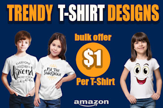 create awesome professional and unique t shirt designs
