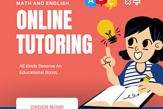 be your online english grammar and math tutor