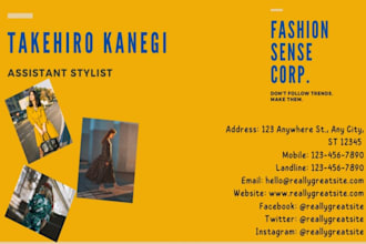 design creative and unique business card design