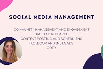be your social media manager