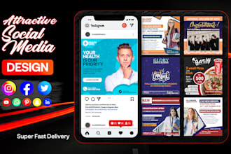 design social media advertising banner