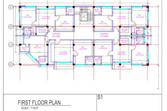 draw a floor plans in autocad