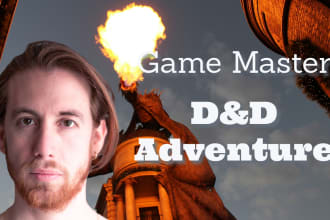 be your game master of your dungeons and dragons adventure