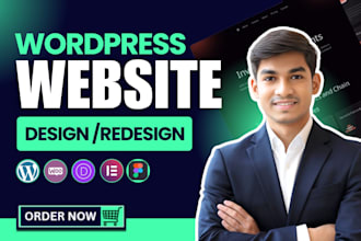 build, redesign, clone, wordpress website design, business website development