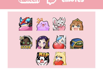 twitch and discord emotes for streamers