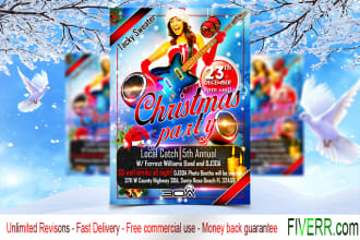 do christmas, party, greeting, toy drive, xmas santa flyers