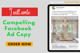 write fb ad copy that compels your audience to take action