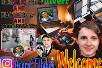 provide professional video editing and photo and logodesign