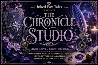 ghostwrite your light novels