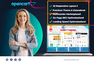 develop your ecommerce website with opencart