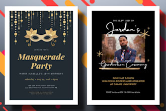 design beautiful custom invitation cards