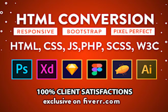 do html, css, php, mysql and javascript projects