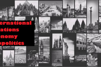 write on international relations, economy, and geopolitics